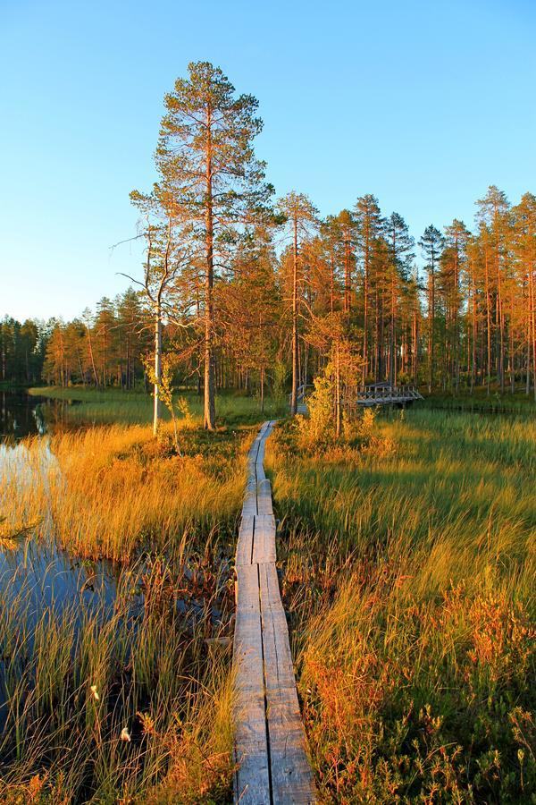 Hotel Laahtanen Camping Ristijärvi Exterior foto