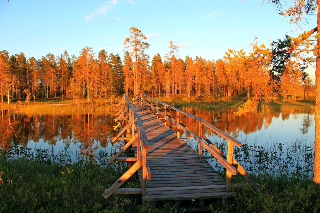 Hotel Laahtanen Camping Ristijärvi Exterior foto