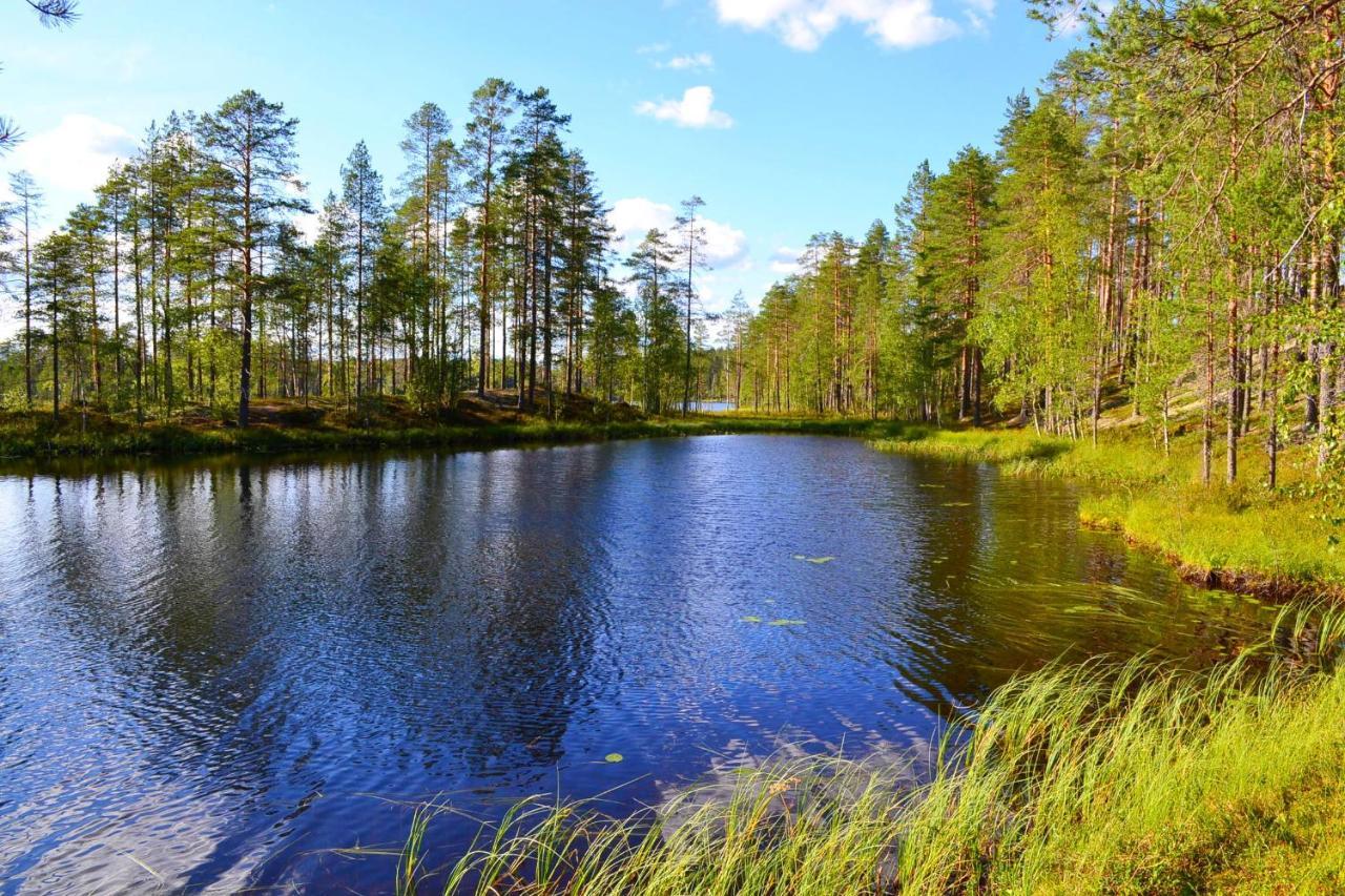 Hotel Laahtanen Camping Ristijärvi Exterior foto