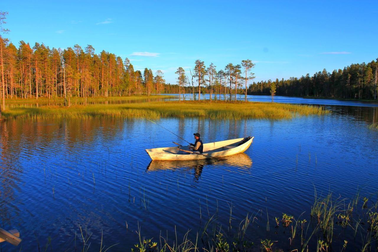 Hotel Laahtanen Camping Ristijärvi Exterior foto