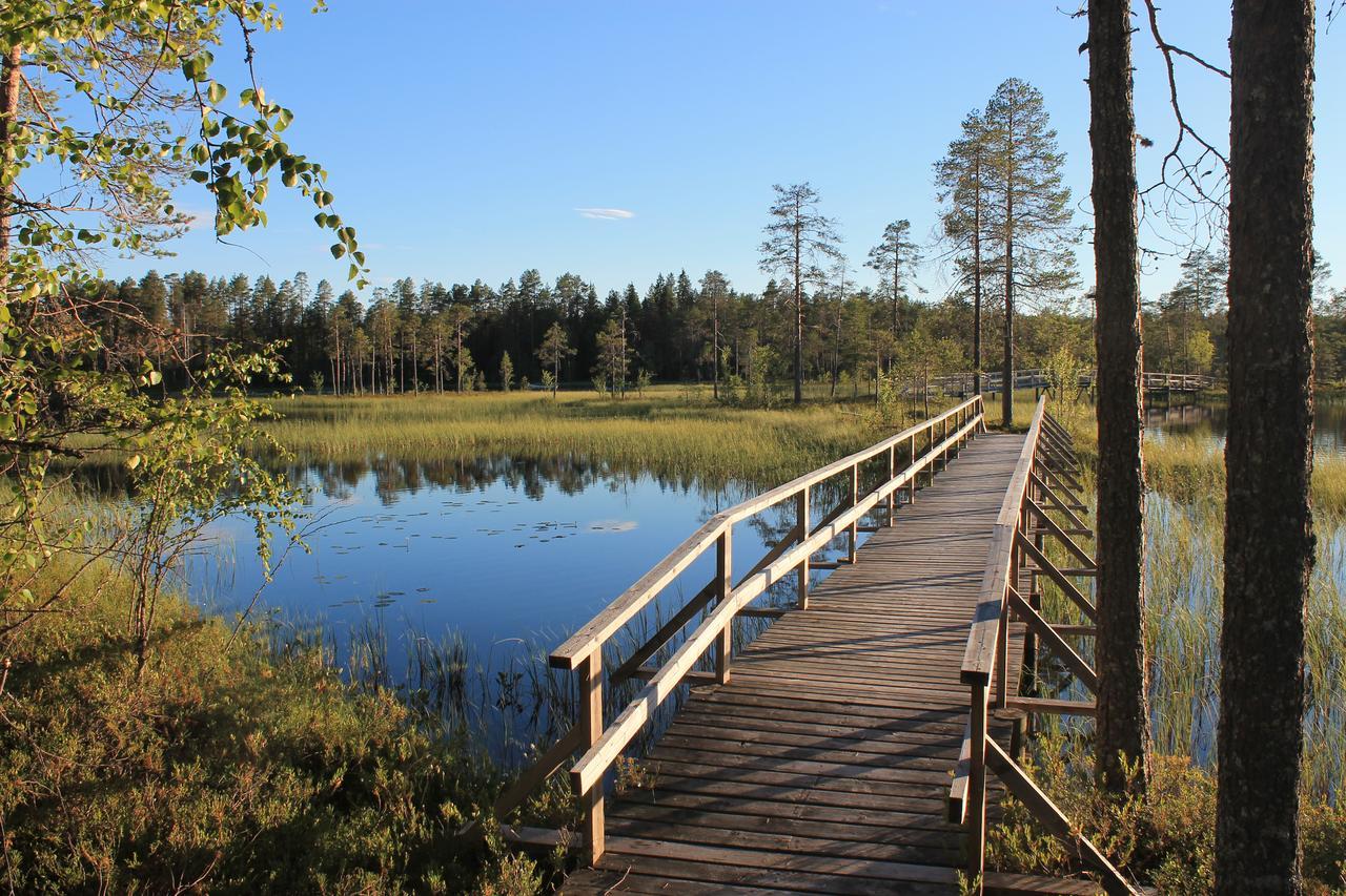 Hotel Laahtanen Camping Ristijärvi Exterior foto